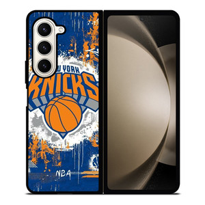 NEW YORK KNICKS BASKETBALL NBA LOGO Samsung Galaxy Z Fold 5 Case Cover