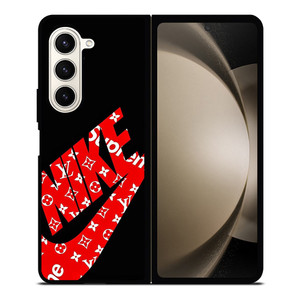 NIKE LV LOUIS VUITTON LOGO Samsung Galaxy Z Fold 5 Case Cover