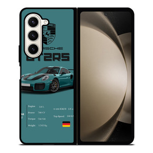 PORSCHE CAR GT2RS Samsung Galaxy Z Fold 5 Case Cover
