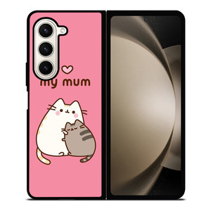 PUSHEEN CAT I LOVE MY MUM Samsung Galaxy Z Fold 5 Case Cover PUSHEEN CAT I LOVE MY MUM Samsung Galaxy Z Fold 5 Case Cover