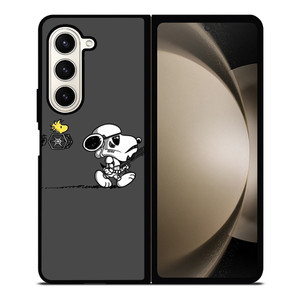 SNOOPY AND WOODSTOCK THE PEANUTS STAR WARS Samsung Galaxy Z Fold 5 Case Cover SNOOPY AND WOODSTOCK THE PEANUTS STAR WARS Samsung Galaxy Z Fold 5 Case Cover