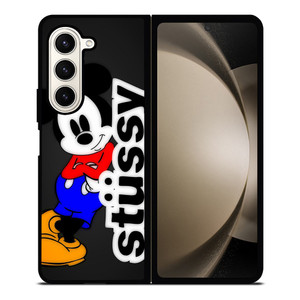 STUSSY MICKEY MOUSE Samsung Galaxy Z Fold 5 Case Cover