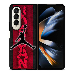 AIR JORDAN NIKE EMBLEM Samsung Galaxy Z Fold 4 Case Cover AIR JORDAN NIKE EMBLEM Samsung Galaxy Z Fold 4 Case Cover