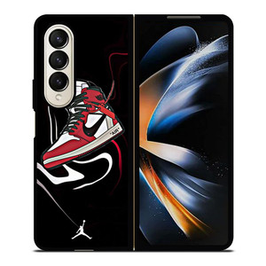AIR JORDAN NIKE SHOE LOGO Samsung Galaxy Z Fold 4 Case Cover