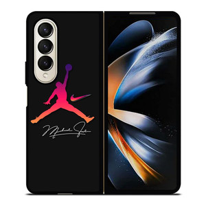 AIR JORDAN NIKE SIGNATURE Samsung Galaxy Z Fold 4 Case Cover AIR JORDAN NIKE SIGNATURE Samsung Galaxy Z Fold 4 Case Cover