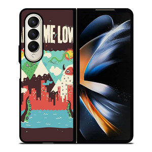 ALL TIME LOW BAND POSTER Samsung Galaxy Z Fold 4 Case Cover