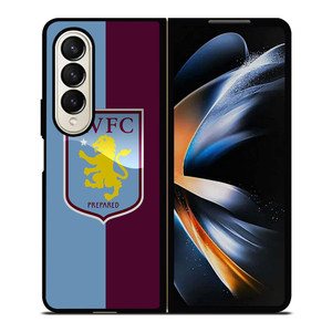 ASTON VILLA FC LOGO FOOTBALL CLUB Samsung Galaxy Z Fold 4 Case Cover