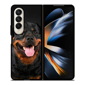 BABY ROTTWEILER DOG Samsung Galaxy Z Fold 4 Case Cover BABY ROTTWEILER DOG Samsung Galaxy Z Fold 4 Case Cover