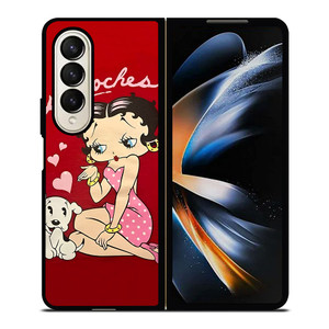 BETTY BOOP SMOOCHES Samsung Galaxy Z Fold 4 Case Cover