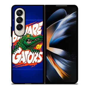 BEWARE OF FLORIDA GATORS FOOTBALL TEAM MASCOT Samsung Galaxy Z Fold 4 Case Cover