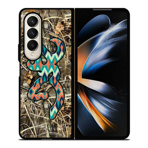 BROWNING CAMO LOGO CHEVRON Samsung Galaxy Z Fold 4 Case Cover