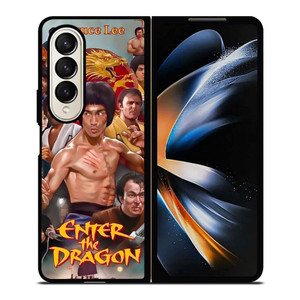 BRUCE LEE ENTER THE DRAGON Samsung Galaxy Z Fold 4 Case Cover BRUCE LEE ENTER THE DRAGON Samsung Galaxy Z Fold 4 Case Cover