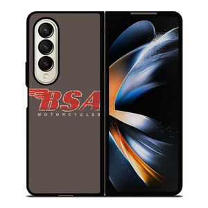 BSA MOTORCYCLE LOGO BRITISH ICON Samsung Galaxy Z Fold 4 Case Cover