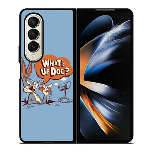 BUGS BUNNY LONEEY TUNES WHAT'S UP DOC Samsung Galaxy Z Fold 4 Case Cover