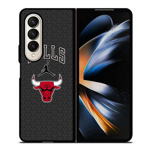CHICAGO BULLS AIR JORDAN BASKETBALL Samsung Galaxy Z Fold 4 Case Cover CHICAGO BULLS AIR JORDAN BASKETBALL Samsung Galaxy Z Fold 4 Case Cover