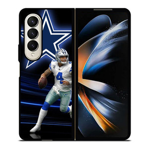 DAK PRESCOTT 4 DALLAS COWBOYS Samsung Galaxy Z Fold 4 Case Cover
