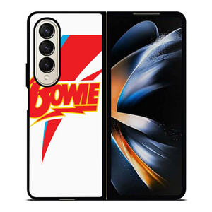 DAVID BOWIE LIGHTNING LOGO Samsung Galaxy Z Fold 4 Case Cover