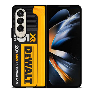 DEWALT TOOL BATTERY MAX XR 5AH Samsung Galaxy Z Fold 4 Case Cover DEWALT TOOL BATTERY MAX XR 5AH Samsung Galaxy Z Fold 4 Case Cover