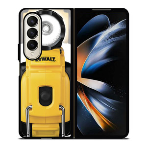 DEWALT TOOL MAGNETIC LIGHT Samsung Galaxy Z Fold 4 Case Cover