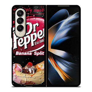 DR PEPPER BANANA SPLIT Samsung Galaxy Z Fold 4 Case Cover