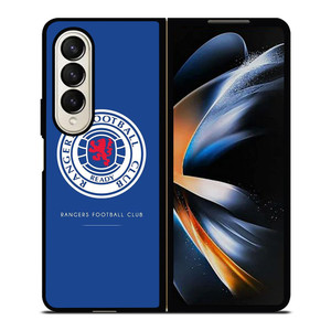 GLASGOW RANGERS FC LOGO SCOTLAND FOOTBALL CLUB Samsung Galaxy Z Fold 4 Case Cover