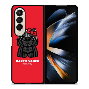 HELLO KITTY DARTH VADER STAR WARS Samsung Galaxy Z Fold 4 Case Cover