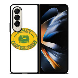 JOHN DEERE TRACTOR LOGO FARM EQUIPMENT Samsung Galaxy Z Fold 4 Case Cover JOHN DEERE TRACTOR LOGO FARM EQUIPMENT Samsung Galaxy Z Fold 4 Case Cover