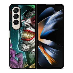 JOKER WITH CROWBAR DC BATMAN CARTOON Samsung Galaxy Z Fold 4 Case Cover