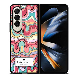 KATE SPADE NEW YORK ABSTRACT PAINTING Samsung Galaxy Z Fold 4 Case Cover