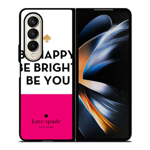 KATE SPADE NEW YORK BE HAPPY Samsung Galaxy Z Fold 4 Case Cover