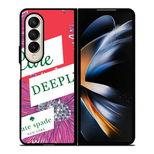 KATE SPADE NEW YORK CARE DEEPLY Samsung Galaxy Z Fold 4 Case Cover