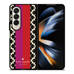 KATE SPADE NEW YORK FASHION LOGO Samsung Galaxy Z Fold 4 Case Cover KATE SPADE NEW YORK FASHION LOGO Samsung Galaxy Z Fold 4 Case Cover