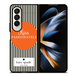 KATE SPADE NEW YORK KISS PASSIONATELY Samsung Galaxy Z Fold 4 Case Cover KATE SPADE NEW YORK KISS PASSIONATELY Samsung Galaxy Z Fold 4 Case Cover
