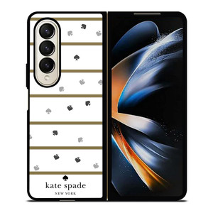 KATE SPADE NEW YORK LOGO ICONS Samsung Galaxy Z Fold 4 Case Cover