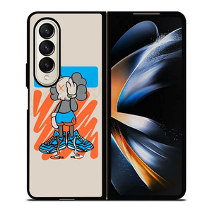 KAWS AIR JORDAN MASCOT Samsung Galaxy Z Fold 4 Case Cover