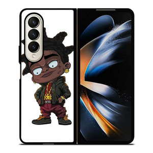 KODAK BLACK CARTOON ART Samsung Galaxy Z Fold 4 Case Cover KODAK BLACK CARTOON ART Samsung Galaxy Z Fold 4 Case Cover
