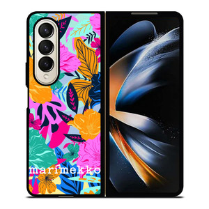 MARIMEKKO FLOWER COLORFUL PATTERN Samsung Galaxy Z Fold 4 Case Cover MARIMEKKO FLOWER COLORFUL PATTERN Samsung Galaxy Z Fold 4 Case Cover