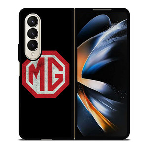 MG CAR LOGO BRITISH CAR Samsung Galaxy Z Fold 4 Case Cover MG CAR LOGO BRITISH CAR Samsung Galaxy Z Fold 4 Case Cover
