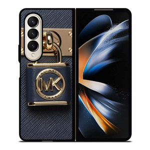MICHAEL KORS LOGO MK PADLOCK Samsung Galaxy Z Fold 4 Case Cover