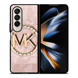 MICHAEL KORS LOGO MK PINK Samsung Galaxy Z Fold 4 Case Cover