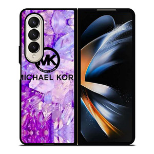 MICHAEL KORS MK LOGO EMERALD Samsung Galaxy Z Fold 4 Case Cover