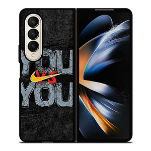 NIKE LOGO YOU VS YOU Samsung Galaxy Z Fold 4 Case Cover