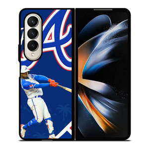 OZZIE ALBIES ATLANTA BRAVES Samsung Galaxy Z Fold 4 Case Cover OZZIE ALBIES ATLANTA BRAVES Samsung Galaxy Z Fold 4 Case Cover