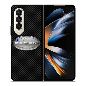 PAGANI CAR LOGO CARBON Samsung Galaxy Z Fold 4 Case Cover PAGANI CAR LOGO CARBON Samsung Galaxy Z Fold 4 Case Cover