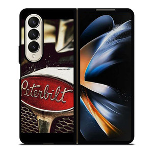 PETERBILT EMBLEM TRUCK LOGO FRONT Samsung Galaxy Z Fold 4 Case Cover