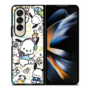 POCHACCO DOG CARTOON OK Samsung Galaxy Z Fold 4 Case Cover
