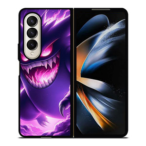 POKEMON GENGAR SINISTER POCKET MONSTER Samsung Galaxy Z Fold 4 Case Cover POKEMON GENGAR SINISTER POCKET MONSTER Samsung Galaxy Z Fold 4 Case Cover
