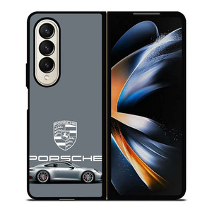 PORSCHE STUTTGART SPORT CAR Samsung Galaxy Z Fold 4 Case Cover PORSCHE STUTTGART SPORT CAR Samsung Galaxy Z Fold 4 Case Cover