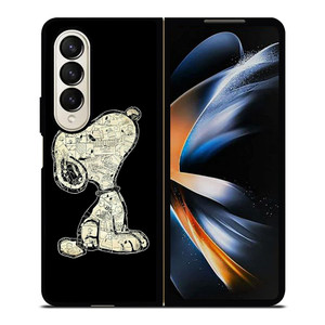 SNOOPY DOG THE PEANUTS CARTOON Samsung Galaxy Z Fold 4 Case Cover