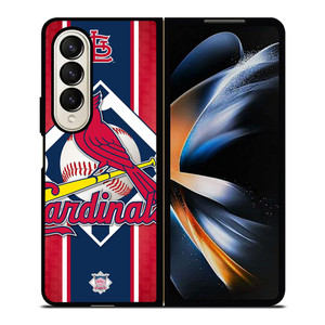ST LOUIS CARDINALS LOGO BASEBALL MLB Samsung Galaxy Z Fold 4 Case Cover